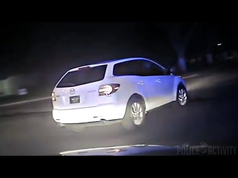 Dash cam captures pursuit and shootout during ride along