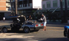 Calif. man steals vintage DeLorean, crashes car during pursuit