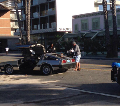 Calif. man steals vintage DeLorean, crashes car during pursuit